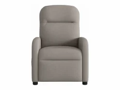 Sillón De Masaje|Sillón de relax | Sillón reclinable de masaje eléctrico tela gris taupe SHL2487