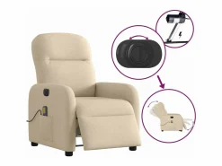 Sillón De Masaje|Sillón de relax | Sillón reclinable de masaje eléctrico tela color SHL3926