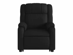 Sillón de relax | Sillón reclinable de masaje de pie cuero artificial SHL5134 Negro Outlet