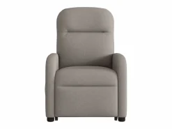 Sillón De Masaje|Sillón de relax | Sillón reclinable de masaje elevable tela gris taupé SHL2493
