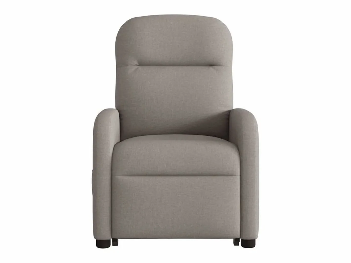 Sillón De Masaje|Sillón de relax | Sillón reclinable de masaje elevable tela gris taupé SHL2493
