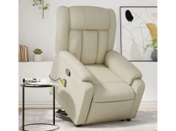 Sillón de relax | Sillón reclinable de masaje de pie cuero artificial color SHL6735^ Clearance