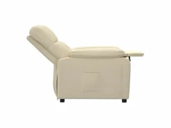 Sillón de relax | Sillón reclinable de tela SHL9425 Crema New