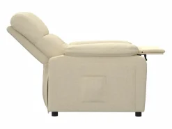 Sillón de relax | Sillón reclinable de tela SHL9425 Crema New