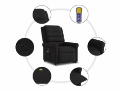 Sillón De Masaje|Sillón de relax | Sillón reclinable de masaje elevable tela SHL7707