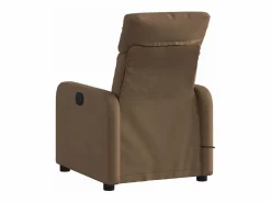 Sillón De Masaje|Sillón de relax | Sillón reclinable con masaje de tela marrón SHL7233