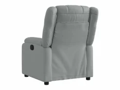 Sillón de relax | Sillón reclinable de tela claro SHL4498 Gris Online