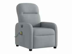 Sillón De Masaje|Sillón de relax | Sillón reclinable de masaje eléctrico tela claro SHL3933