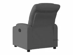 Sillón De Masaje|Sillón de relax | Sillón reclinable de masaje eléctrico tela gris oscuro SHL5950
