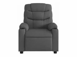 Sillón De Masaje|Sillón de relax | Sillón reclinable de masaje eléctrico tela gris oscuro SHL5950