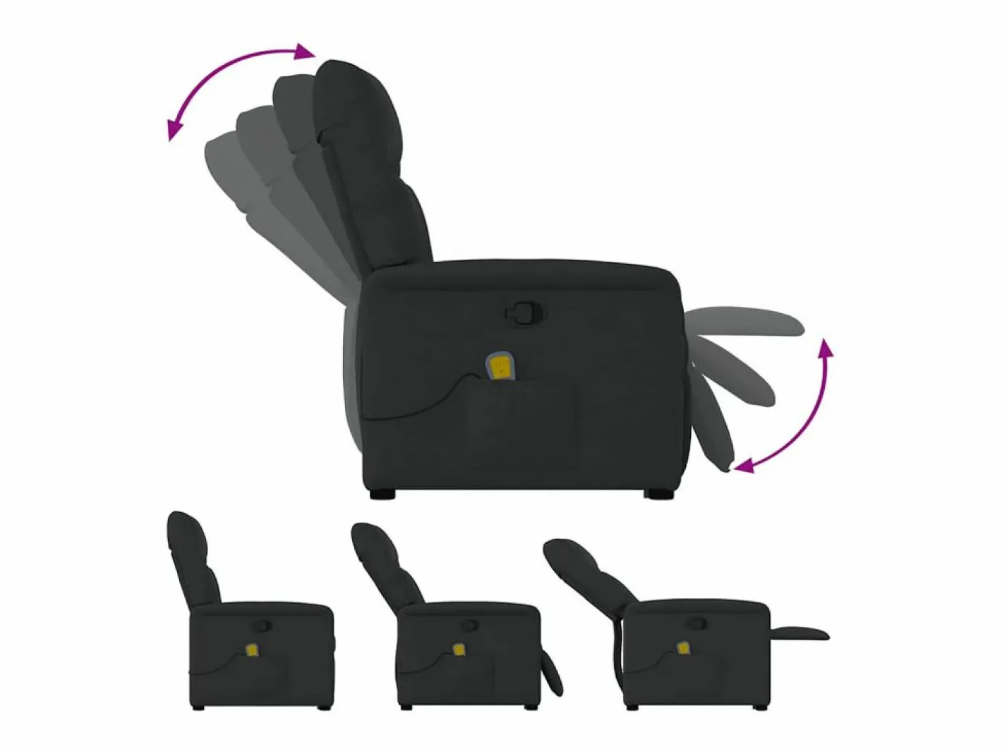 Sillón De Masaje|Sillón de relax | Sillón reclinable de masaje elevable tela SHL3021