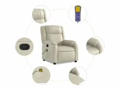 Sillón De Masaje|Sillón de relax | Sillón reclinable de masaje cuero sintético SHL3380