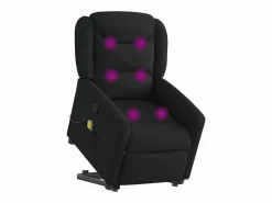 Sillón de relax | Sillón reclinable de masaje elevable tela SHL4898^ Best