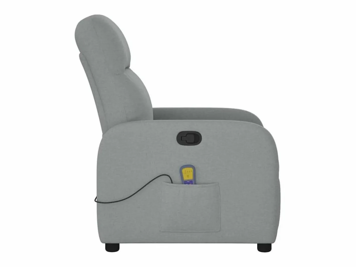 Sillón De Masaje|Sillón de relax | Sillón reclinable de masaje de tela claro SHL2629