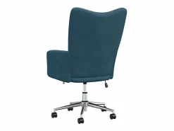 vidaxl Sillón de relax de terciopelo Azul New