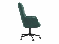 vidaxl Sillón de relax de terciopelo oscuro Verde Discount