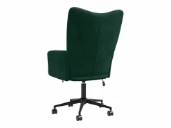 vidaxl Sillón de relax de terciopelo oscuro Verde Discount