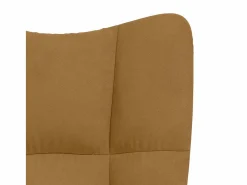 Sillón de relax de terciopelo marrón^vidaxl Best