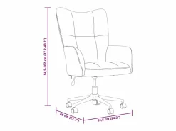 vidaxl Sillón de relax de terciopelo claro Verde Hot