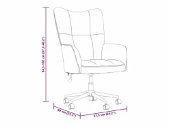 vidaxl Sillón de relax de terciopelo Gris claro Online