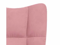 vidaxl Sillón de relax de terciopelo Rosa Hot
