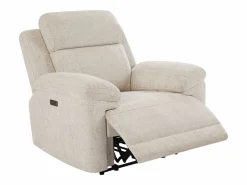 Vente-unique Sillón Relax|Sillón de relax eléctrico de tela KELUNO