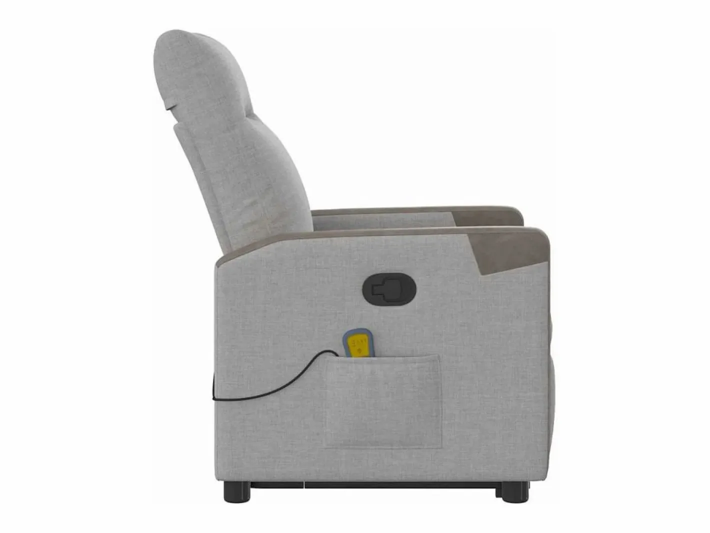 Sillón De Masaje|Sillón de salón | Silla | Sillón de masaje reclinable de pie de tela nube SHL6467
