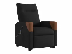 Sillón de salón | Silla | Sillón de masaje eléctrico reclinable elevable tela SHL7552 Negro