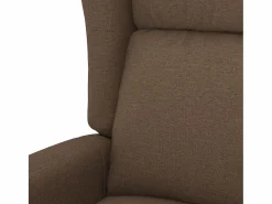 Sillón Relax|Sillón de salón | Silla | Sillón orejero reclinable eléctrico tela marrón SHL5999