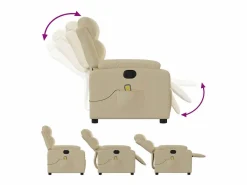 Sillón de salón | Silla | Sillón de masaje reclinable de tela SHL8258^ Best