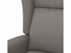 Sillón de salón | Silla | Sillón orejero reclinable eléctrico tela taupe SHL5102 Topo Discount