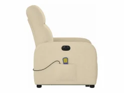 Sillón de salón | Silla | Sillón de masaje eléctrico reclinable elevable tela SHL6500^ Best