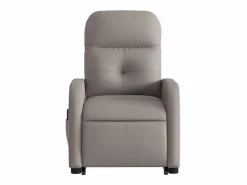Sillón de salón | Silla | Sillón de masaje eléctrico reclinable elevable tela taupé SHL5914^ Best
