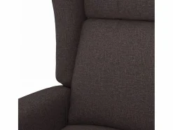 Sillón de salón | Silla | Sillón orejero reclinable eléctrico de tela marrón oscuro SHL3871 Marru00f3n Sale