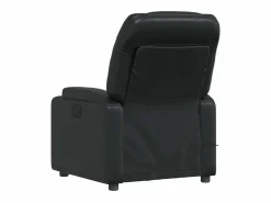 Sillón de salón | Silla | Sillón de masaje reclinable cuero sintético SHL3434 Negro Hot
