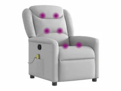Sillón de salón | Silla | Sillón de masaje reclinable de tela nube SHL5100^