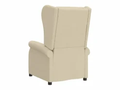 Sillón Relax|Sillón de salón | Silla | Sillón orejero reclinable eléctrico tela blanco SHL7818