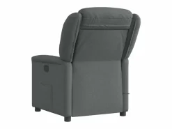 Sillón De Masaje|Sillón de salón | Silla | Sillón de masaje reclinable de tela gris oscuro SHL7928
