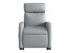 Sillón de salón | Silla | Sillón de masaje reclinable de pie de tela claro SHL5008 Gris Hot