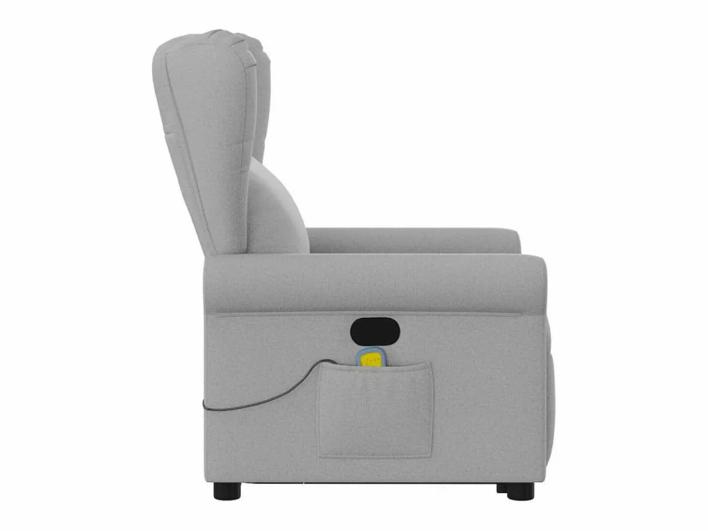 Sillón de salón | Silla | Sillón de masaje reclinable de pie de tela nube SHL6599^ Discount