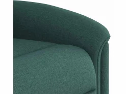 Sillón de salón | Silla | Sillón de masaje reclinable de tela verde oscuro SHL2651 Verde pino Hot
