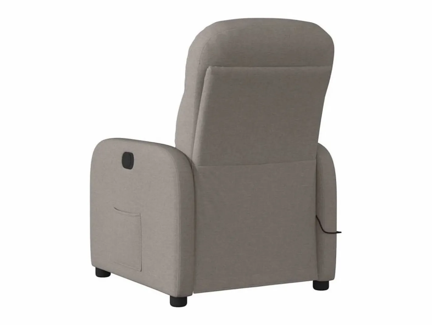 Sillón de salón | Silla | Sillón de masaje reclinable de tela gris taupé SHL2271^ Hot