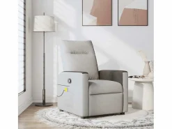 Sillón de salón | Silla | Sillón de masaje reclinable de tela nube SHL5303^ New