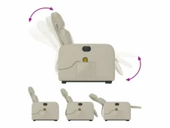 Sillón De Masaje|Sillón de salón | Silla | Sillón de masaje elevable eléctrico cuero sintético SHL7771