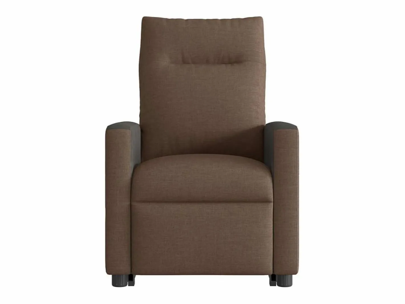 Sillón de salón | Silla | Sillón de masaje eléctrico reclinable elevable tela marrón SHL4706 Marru00f3n
