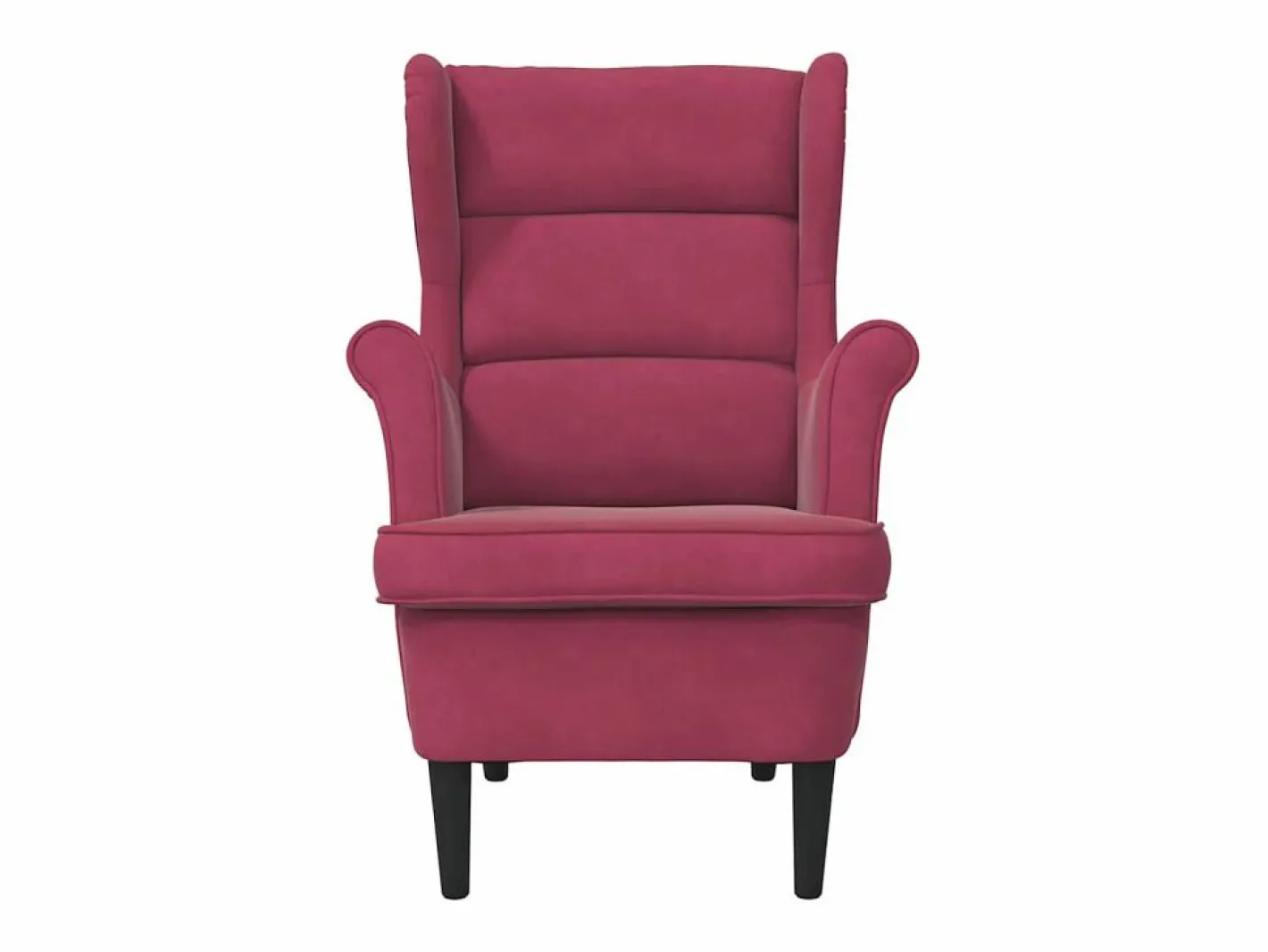 Sillón de tela color vino^vidaxl Hot