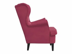 Sillón de tela color vino^vidaxl Hot