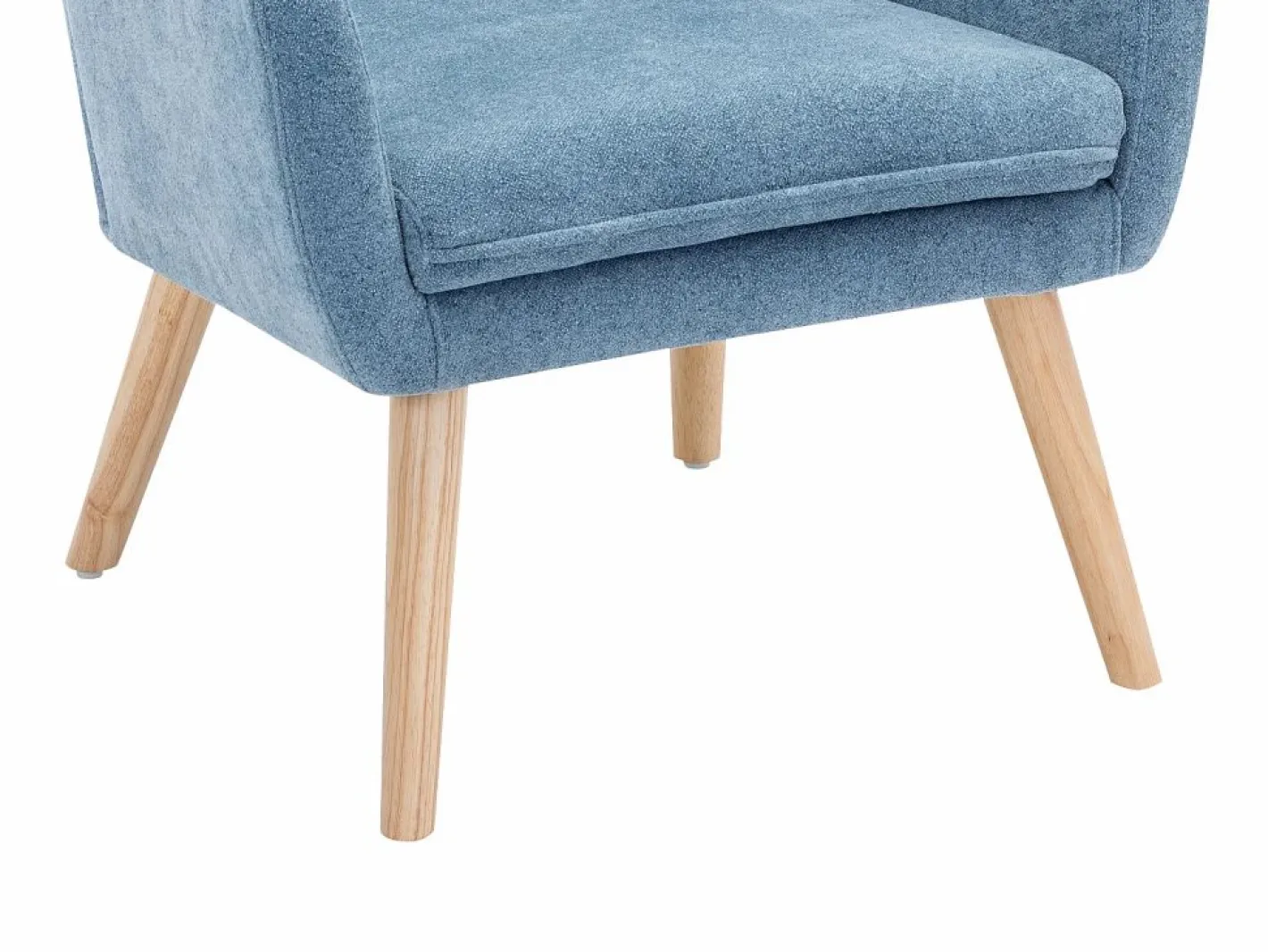 Sillón de tela de color . Estilo escandinavo. SERINO^Vente-unique Clearance