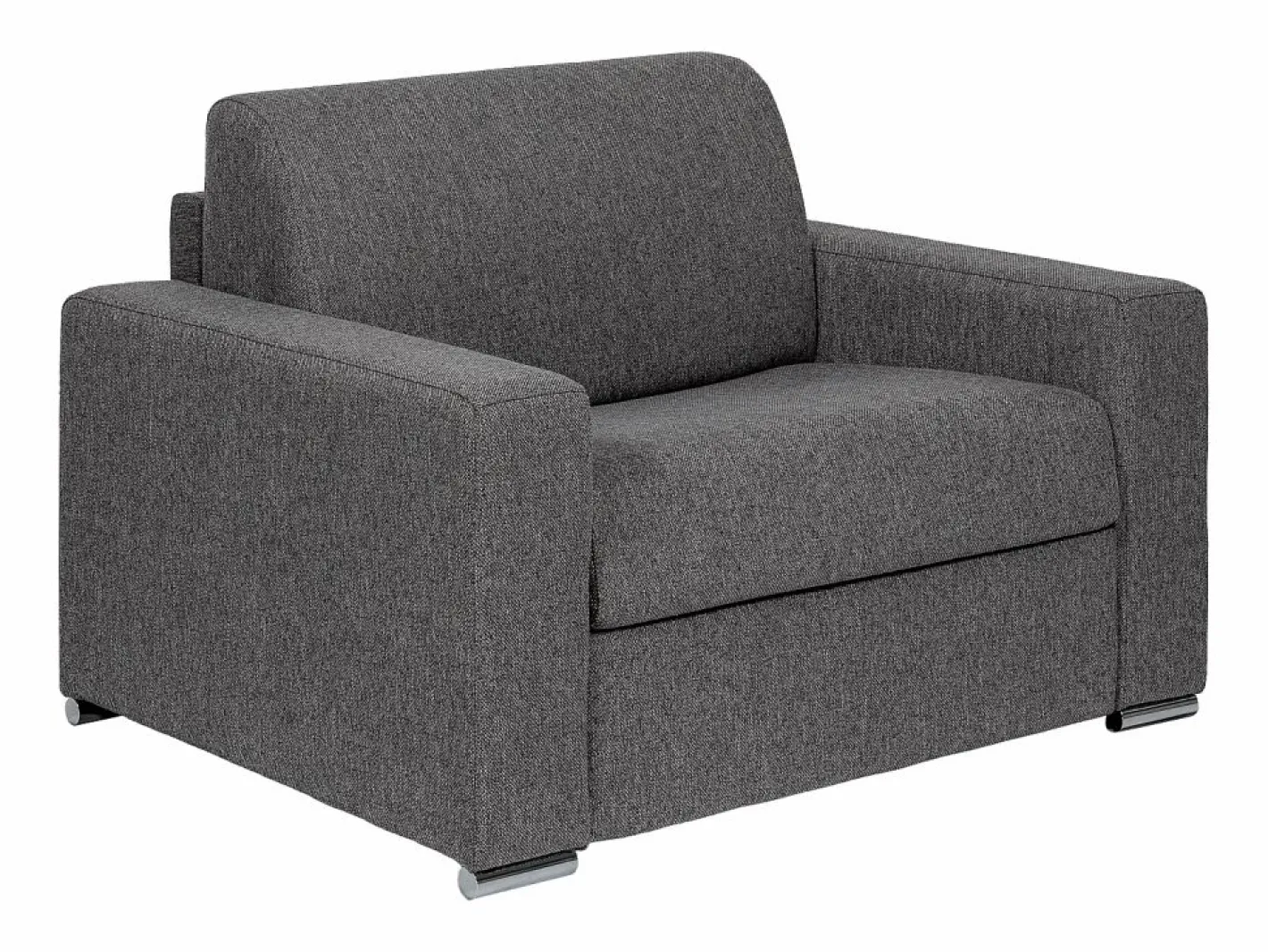 Sillón de tela - Cama de 70 cm - Colchón de 14 cm - CALITO^Vente-unique Clearance