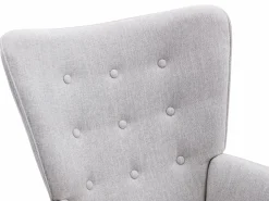 Sillón de tela de estilo escandinavo VATELY^Vente-unique New